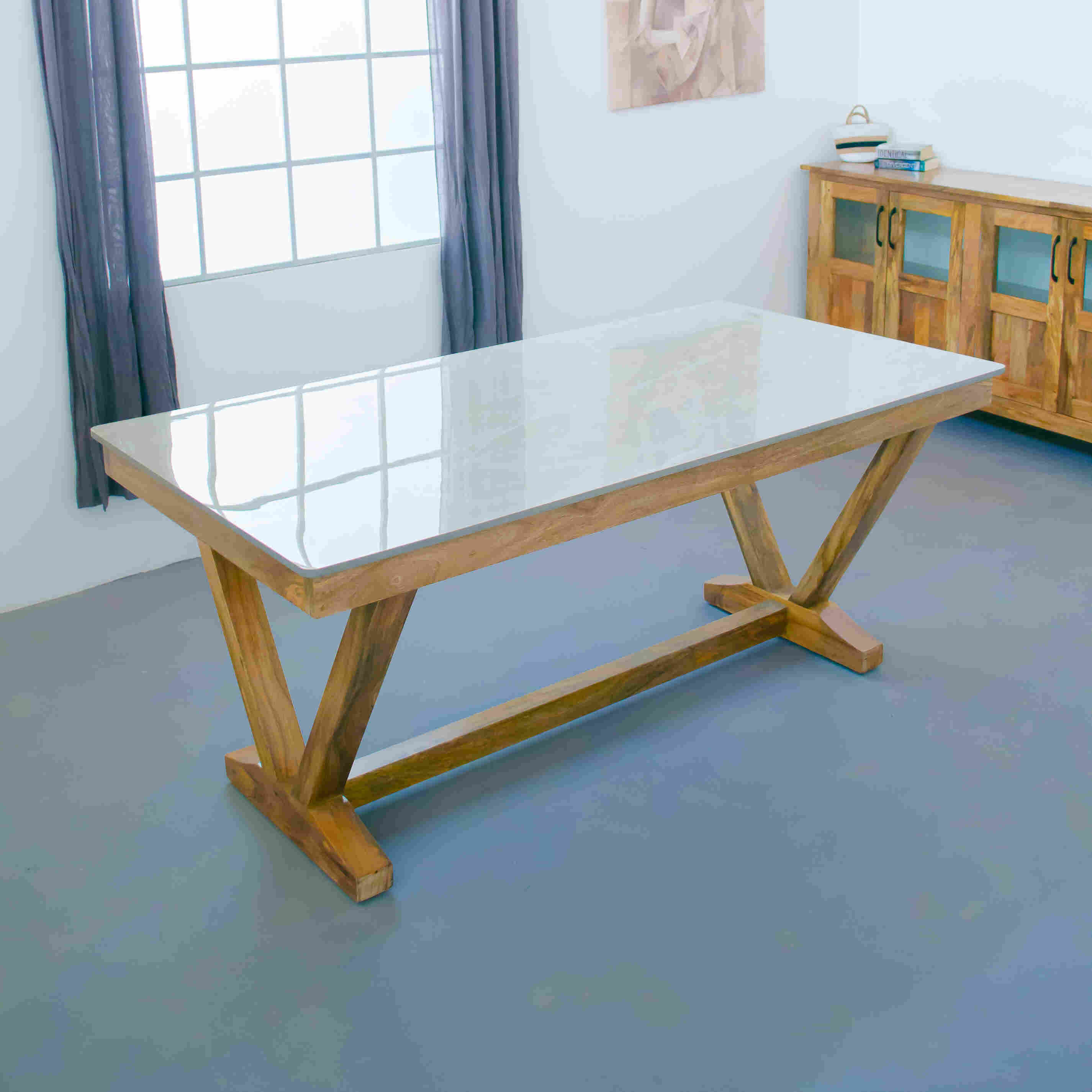Magi Farmhouse Style  Granite table